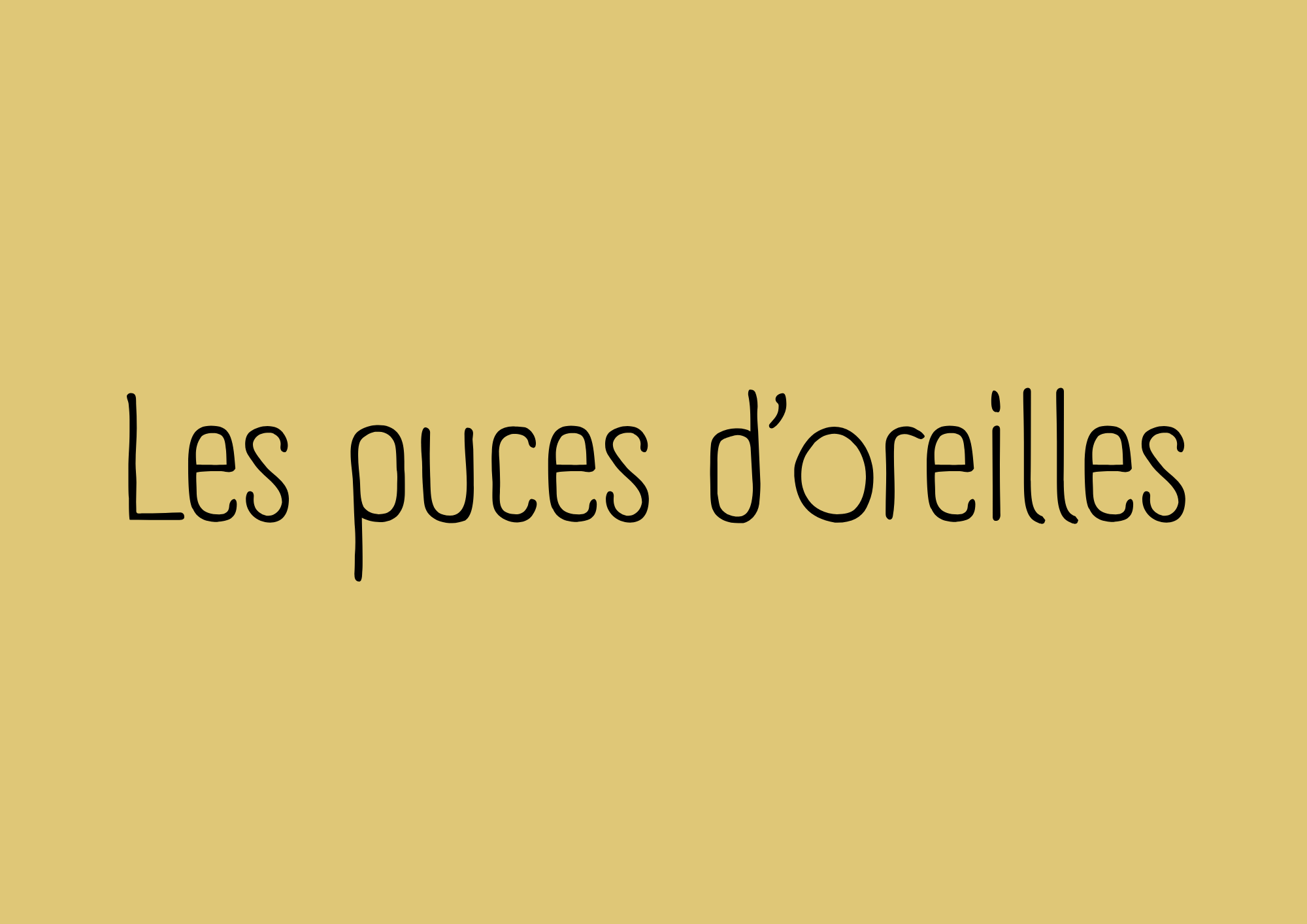 Titre d'une catégorie de bijoux sur un fond de couleur jaune doré
